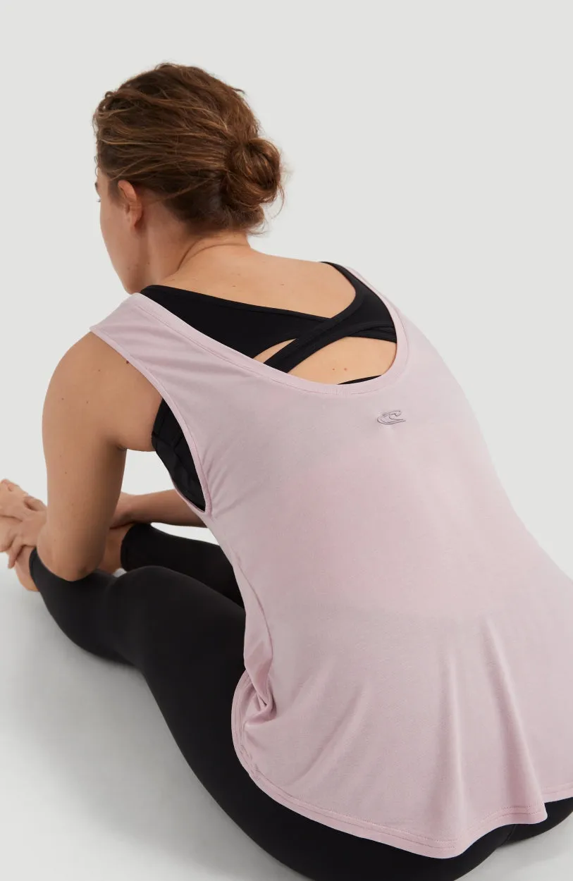 Yoga Flow Singlet | Keepsake Lilac