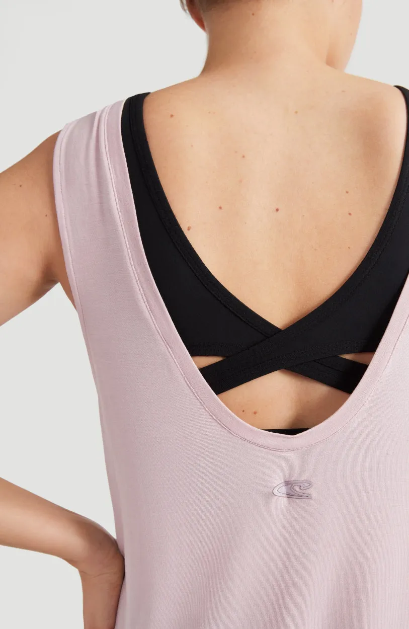 Yoga Flow Singlet | Keepsake Lilac